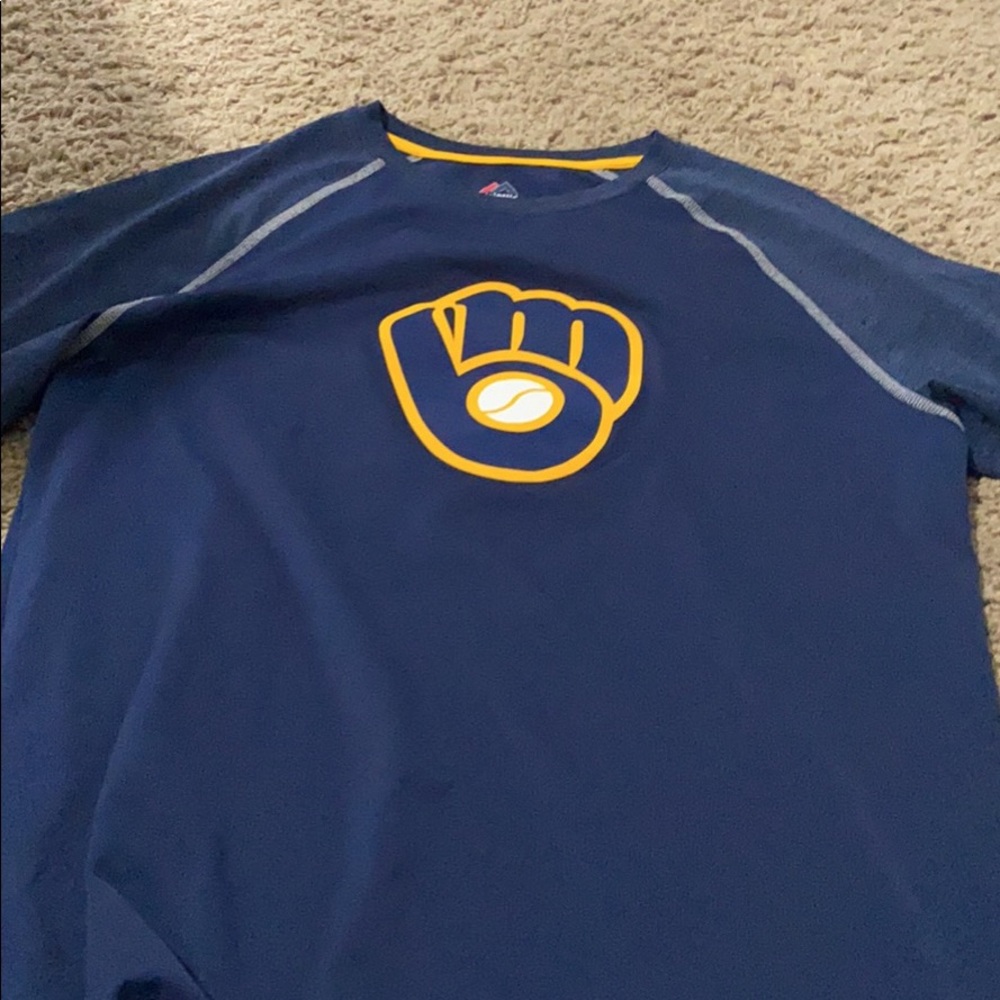 Men’s brewers baseball tee